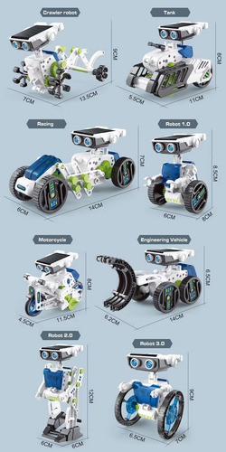 ... Kit De Brinquedos Educativos Science Solar Robot Para Cr