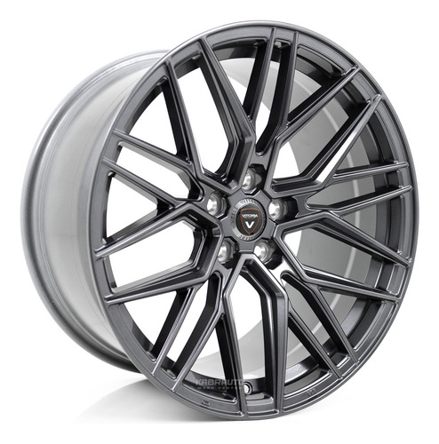 Rodas 19 Vorsteiner Vff 107 5x112 2 Talas Gti Fusca Passat Cor Grafite Metalizado