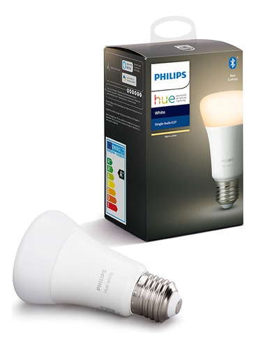 Lámpara Individual Philips Hue Bluetooth 9.5w A60 E27 2700k