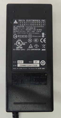 Carregador Notebook Adp 90sb Ad 20v 4.5ª
