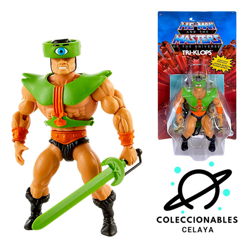 Triklops Origins Masters Universe Original Motu Amos Heman (Usado)
