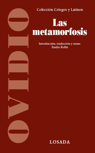 Metamorfosis (libro Original)