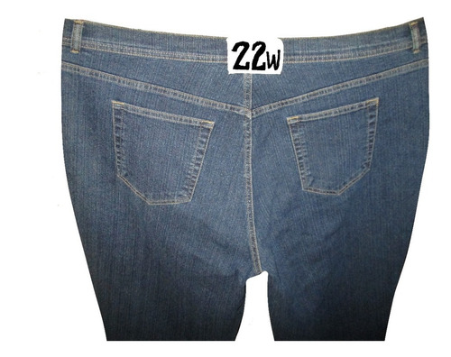 Capri Bermuda Azul Mezclilla Talla 22w (40/42) Basic Editio