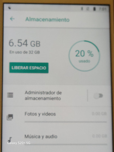 Moto G5 Plus 32 Gb Oro Fino 3 Gb Ram (Usado)