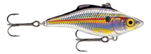 Cebo artificial Rattlin, 7 cm, 16 g, modelo Rnr07 Rapala, color holográfico