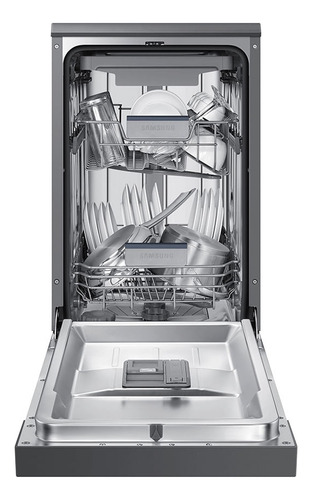 Lava-louças Samsung com 10 serviços Black Inox (220V)