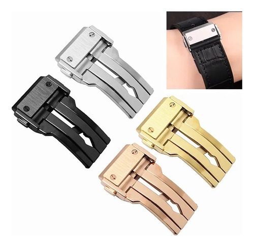 Para Fit For Hublot Hublot Hebilla Reloj De Acero Inoxidable