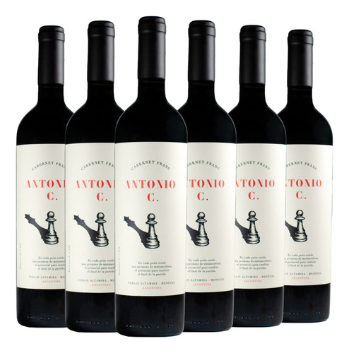 Vino Antonio C. Cabernet Franc Caja X 6 X 750ml.