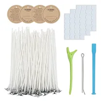 Comprar Kit De Mechas Para Velas Candmak, 60 Mechas Para Velas Con P