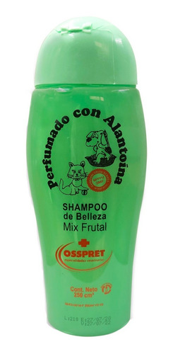 Shampoo Perfumado Mix Frutal Perros Y Gatos Osspret 250ml