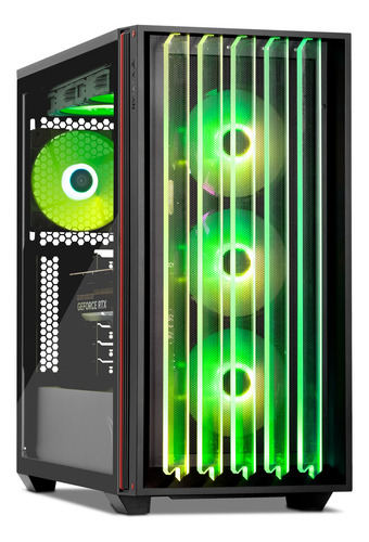 Pc Gamer Yeyian Nvidia Geforce Rtx 5070 12gb Gddr7, Amd Ryzen 9 9900x 5.6ghz, 32gb Ddr5 6000mhz Rgb, 1tb Nvme M.2 Gen 4, 1000w Platinum, Enfriamiento 240mm, Wifi,bluetooth, Ypa-ms990xc-5701m