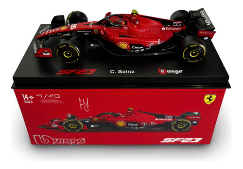 Auto F1 1/43 - Scuderia Ferrari Sf-23 - Burago Colección