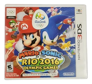 Mario & Sonic At The Rio 2016 Olympic Games - Nintendo 3ds