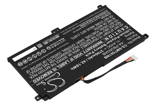 Reemplazo Para Samsung Nt501r5l-m15/c Nt500 Aa-pbun3ab