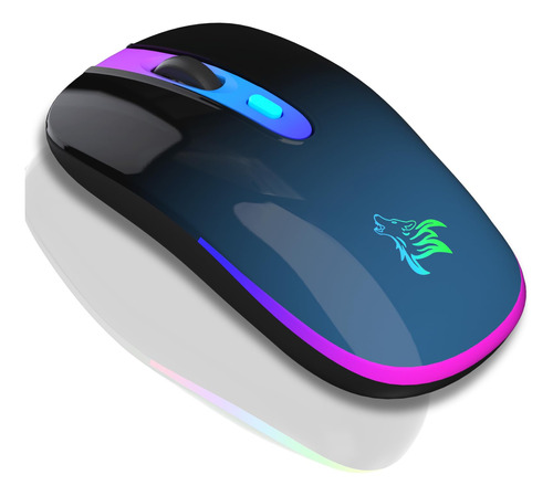 Hotlife Raton Inalambrico, Mouse Bluetooth Con Modo Dual (bl