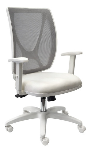 Silla Escritorio Diseño Alma Aunclick Blanca Ergonomica