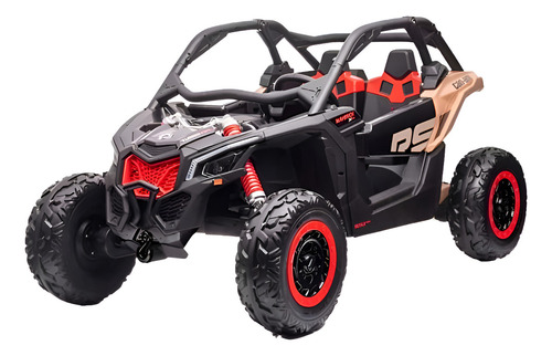 Buggy Elétrico Infantil Maverick UTV X3 Can Am Utv 24v Cor Bege Voltagem Do Carregador 110v/220v