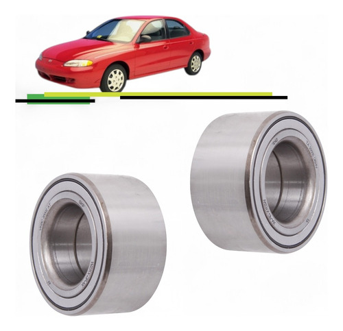 Par Rodamiento Delanteros Para Hyundai Elantra 1996-2000