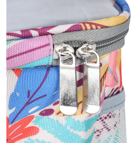 Bolsa De Almacenamiento De Lana Estampada Para Tejer, Hilo D