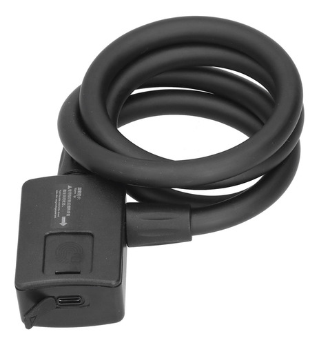 Bike Lock 3.7v Eléctrico A Prueba De Huellas Dactilares Y