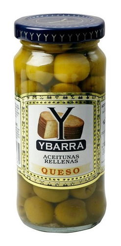 Aceitunas Rellenas De Queso Ybarra España Pack 6 Un X 240gr