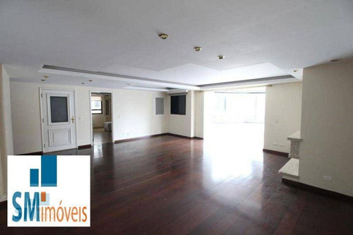 Imagem 3 de 15 de Apartamento Com 3 Dormitórios Para Alugar, 237 M² Por R$ 3.450/mês - Brooklin - São Paulo/sp - Ap3225
