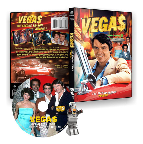 Série Vega$ Vegas 2ª Temporada Menu Americano 23 Epis. 6 Dvd