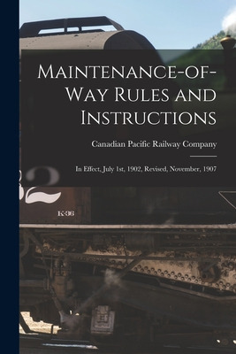 Libro Maintenance-of-way Rules And Instructions [microfor...