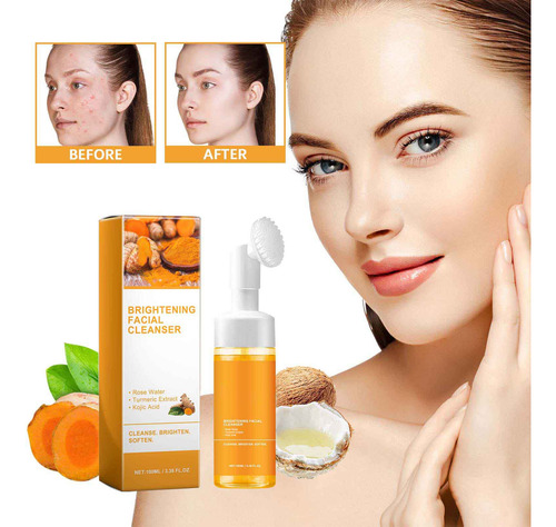 Un Limpiador De Cúrcuma, Limpiador Hidratante Facial, Clean