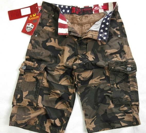 bermudas camufladas para hombre