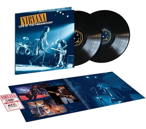 Nirvana  Live At The Paramount Vinilo Nuevo 2 Lp