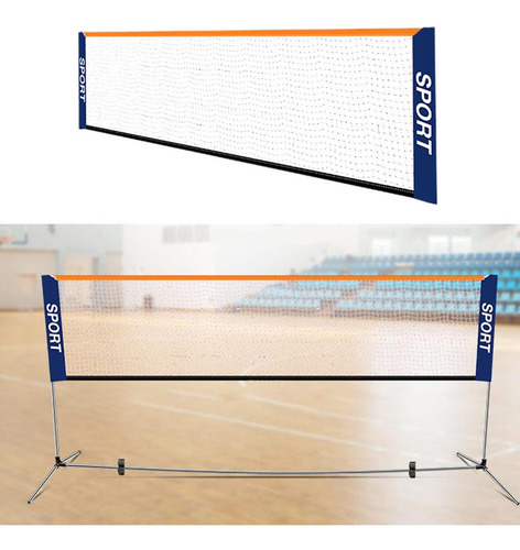 . Juego De Red De Bádminton Portátil - Red De 6,1 Millones