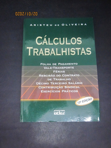 Livro Cálculos Trabalhistas