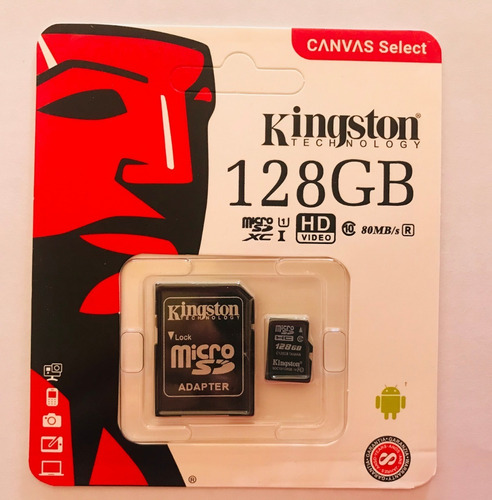 Cartão De Memória 128gb Lacrado Novo Garantia Promoção