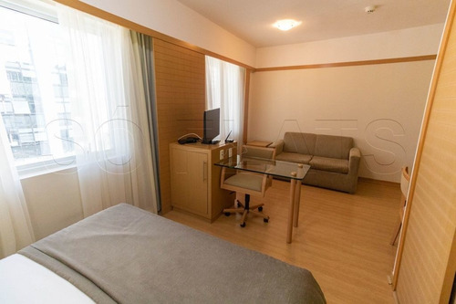 Imagem 4 de 15 de Flat Prox A Rua Da Consolação, Fácil Acesso A Higienopolis - Sf30141
