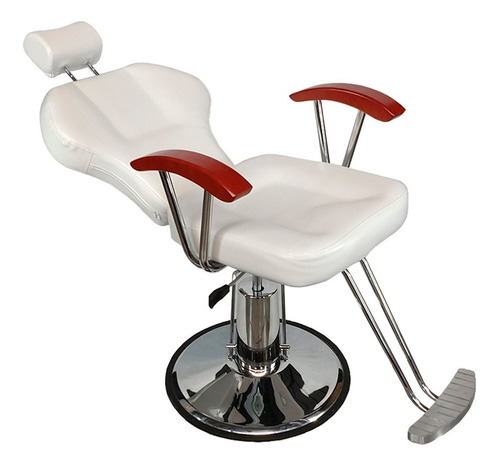 Imagen 3 de 9 de Silla Sillon Barberia Hidraulico Salon Reclinable Barbero