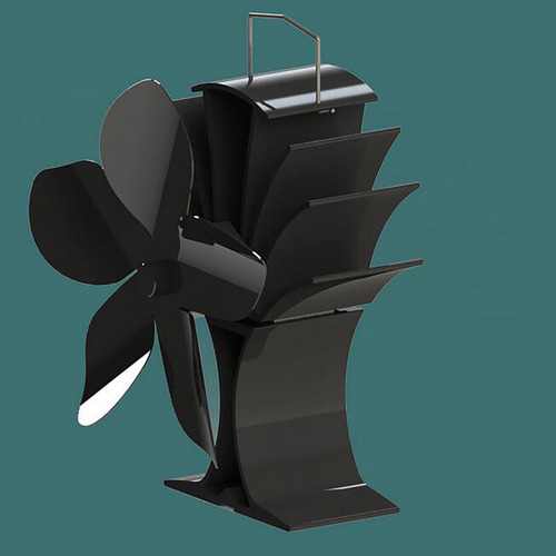 Ventilador De Chimenea Con Energía Térmica En V, Ventilador