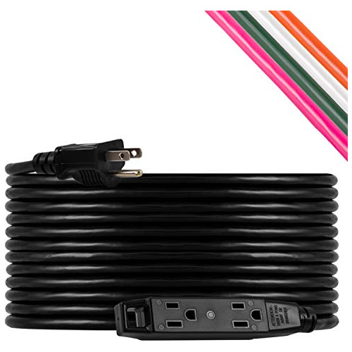 Cable De Extensión Ultrapro De 50 Pies, Regleta De Ali...