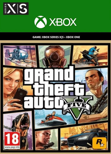 Grand Theft Auto V - Xbox Series Xs Codigo Nuevo (Usado)