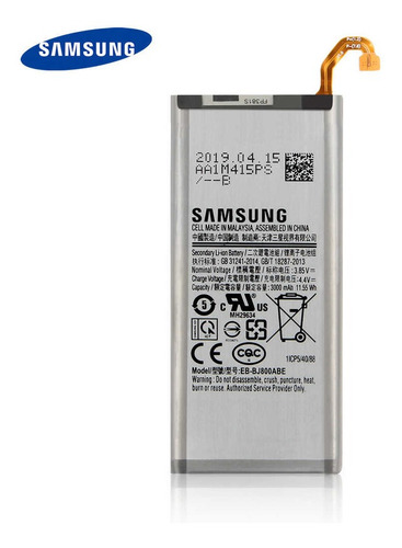 Bateria Samsung Eb-bj800abe J8 A6 J6 Sellada Nueva  Sellada 