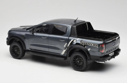 Alta Gama Camioneta Pickup 1:18 Ford Ranger Raptor Mcg Metal Gris Oscuro