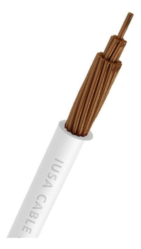 1 M. Cable Thhw-ls Rohs #10 Blanco