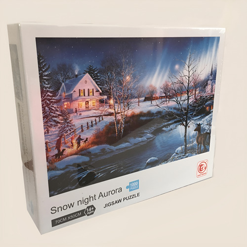 Rompecabezas: Invierno De Noche (1000 Piezas) Hao Xiang