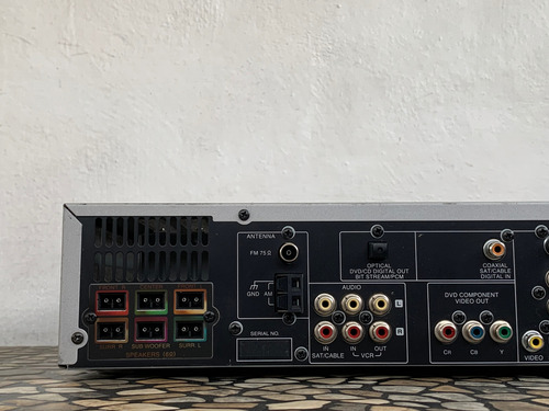 Kenwood Dvr-605 / Reproductor Dvd Cd / Receiver System Ampl Plateado (Usado)