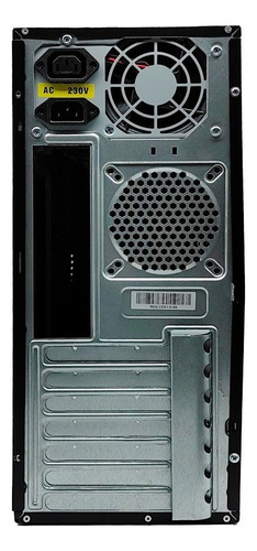 Gabinete Kit Pc Fuente Atx 550w Atx Micro Atx Mini Itx Color Negro