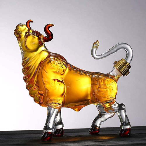 Jarra De Whisky En Forma De Toro 1000ml Sin For El Hogar,