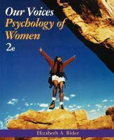 Libro Our Voices : Psychology Of Women - Elizabeth A. Rider