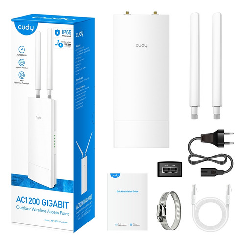 Access Point Cudy Ap1300 Outdoor De Banda Dual Exterior Kt
