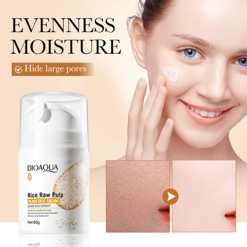 Crema Facial Iluminadora Y Rejuvenecedora L Rice Puree Cream