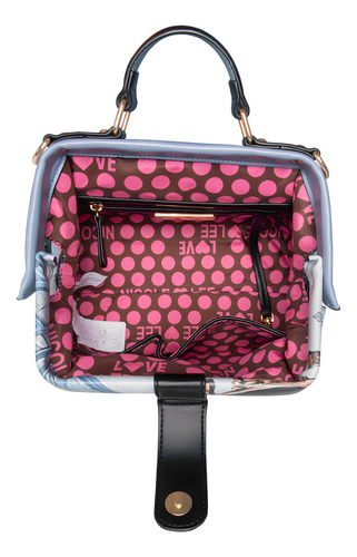 Bolsa Frame Nicole Lee Steffi Estampado Fw23 Color Tour de Paris